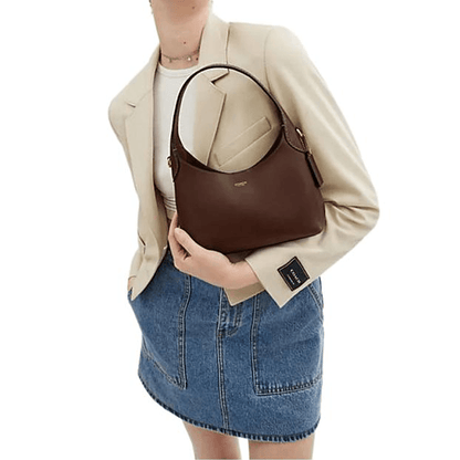 Сумка женская Coach Brooklyn 23 Brand Logo Magnetic Clasp - Boxette Shop