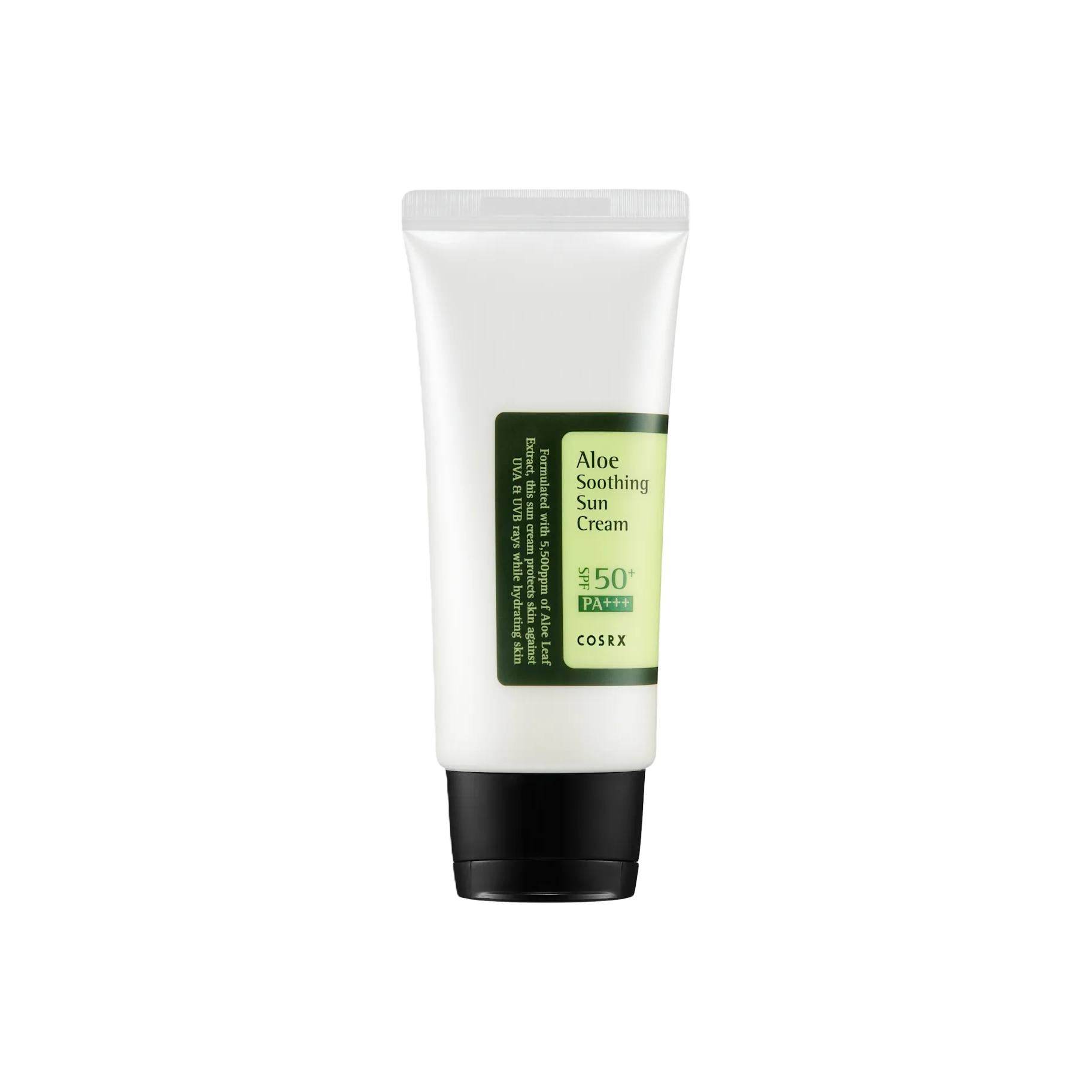 Солнцезащитный крем Cosrx Aloe Soothing SPF50+ PA+++ 50мл - Boxette Shop