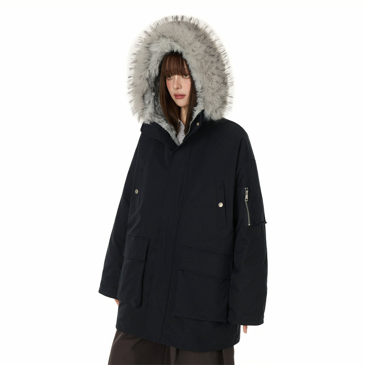 Пуховик женский Ground(zer)o