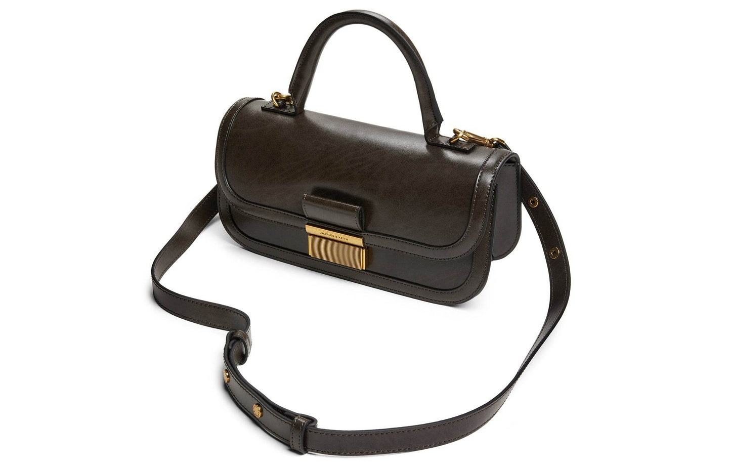 Сумка женская Charles&Keith Regular Dark Moss - Boxette Shop