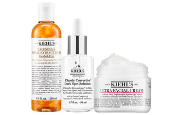 Набор Kiehl's Moisture Luminous Trilogy Skincare Set