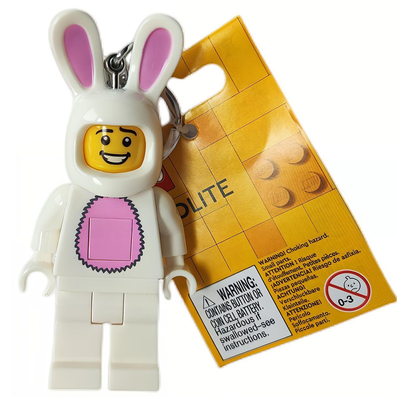 LEGO Glow Bunny Keychain (LGL-KE73H)