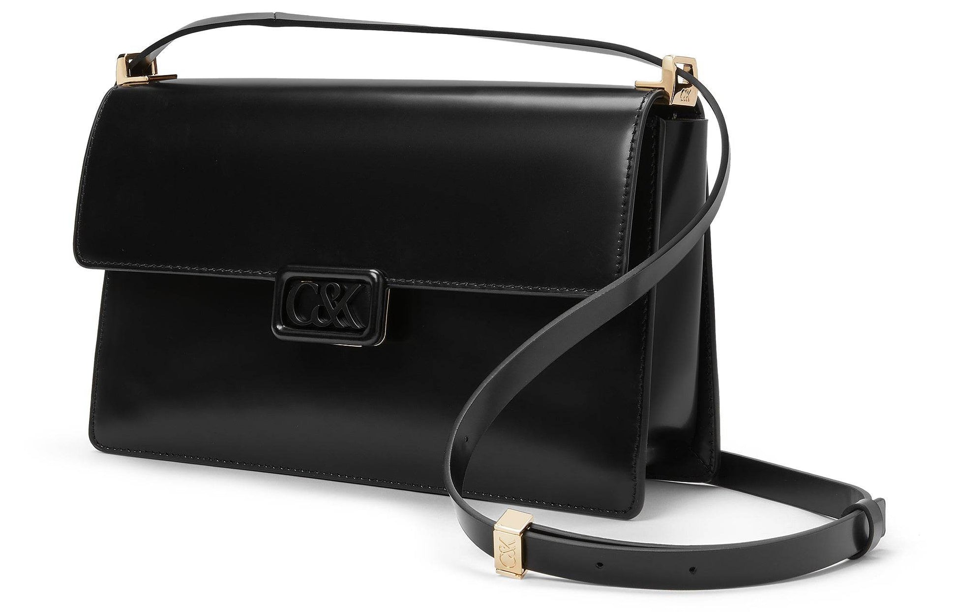 Сумка женская Charles&Keith Commuter Envelope Square Cowhide S - Boxette Shop