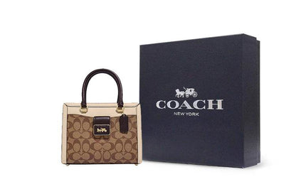 Сумка женская Coach Grace 24 Classic Old Flower Zip - Boxette Shop