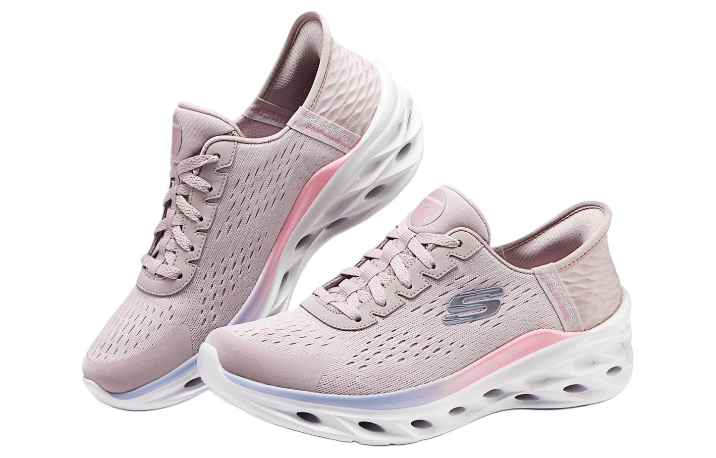 Кроссовки женские Skechers Slip-Ins Flash Through - Boxette Shop