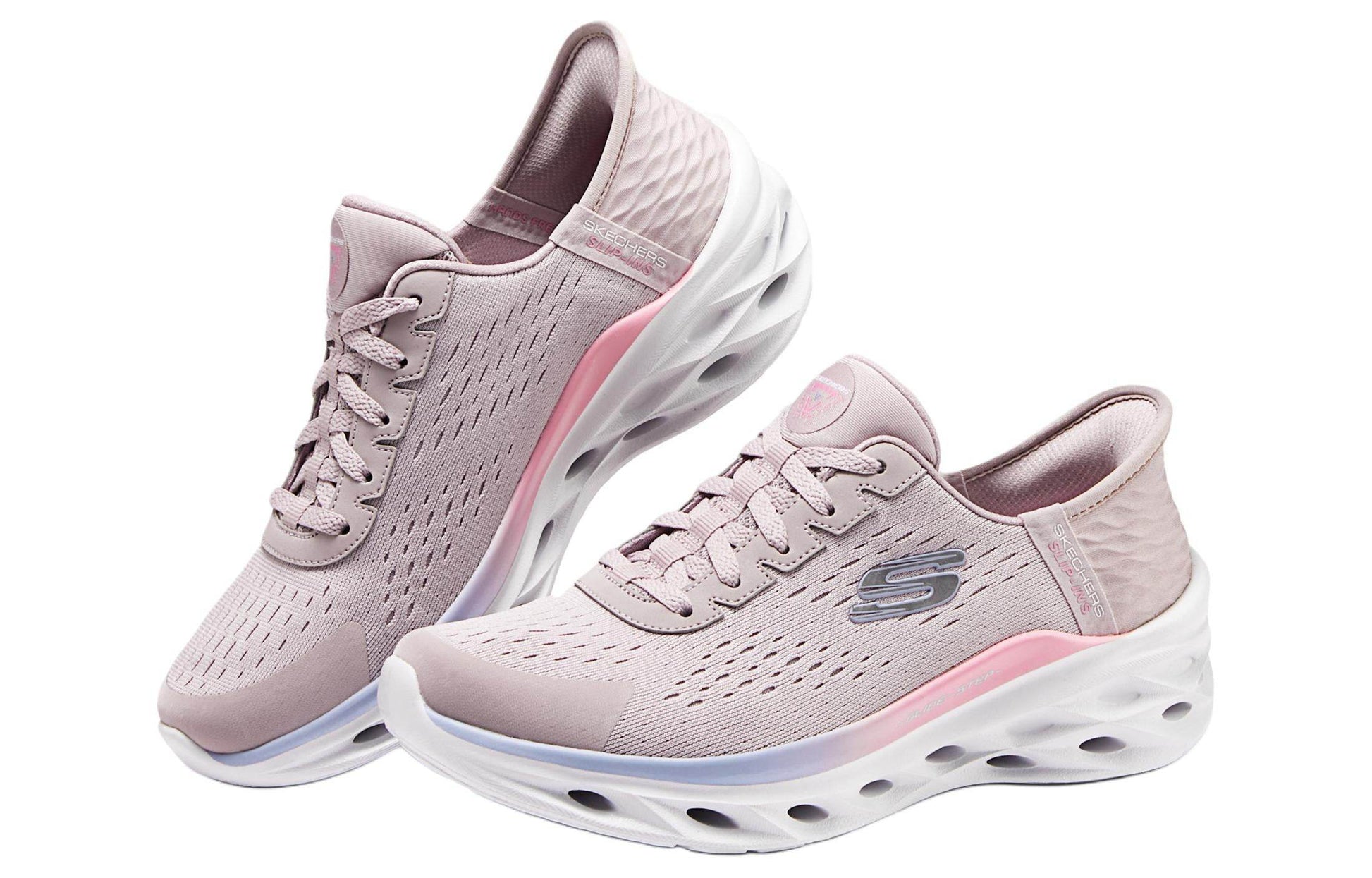Кроссовки женские Skechers Slip-Ins Flash Through - Boxette Shop
