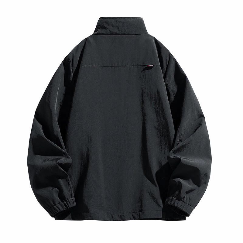 Playboy erkaklar kurtkalari bahor va kuzda o'rnatilgan yoqa tasodifiy shamolga chidamli kurtka erkaklar modellari