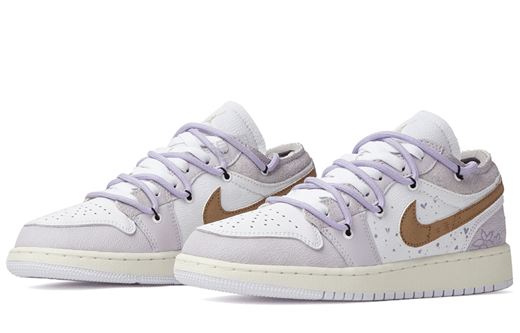 Кроссовки детские Jordan air 1 pale purple - Boxette Shop