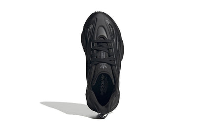 Adidas originals ozweego series j противоскользящая дышащая поддержка детская повседневная обувь черный подростки