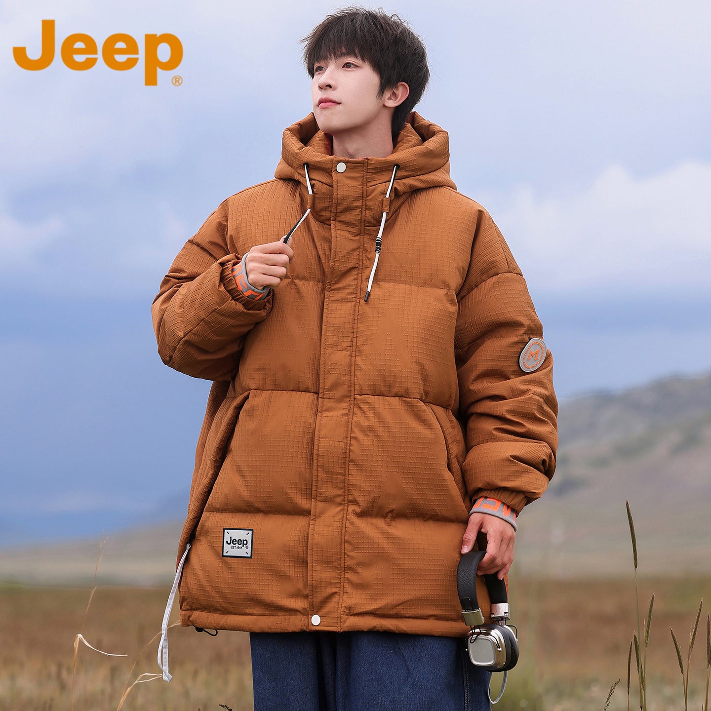 Пуховик мужской Jeep Retro Parka