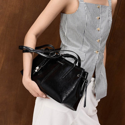 Сумка женская Charles&Keith Distressed Coffee Noir - Boxette Shop