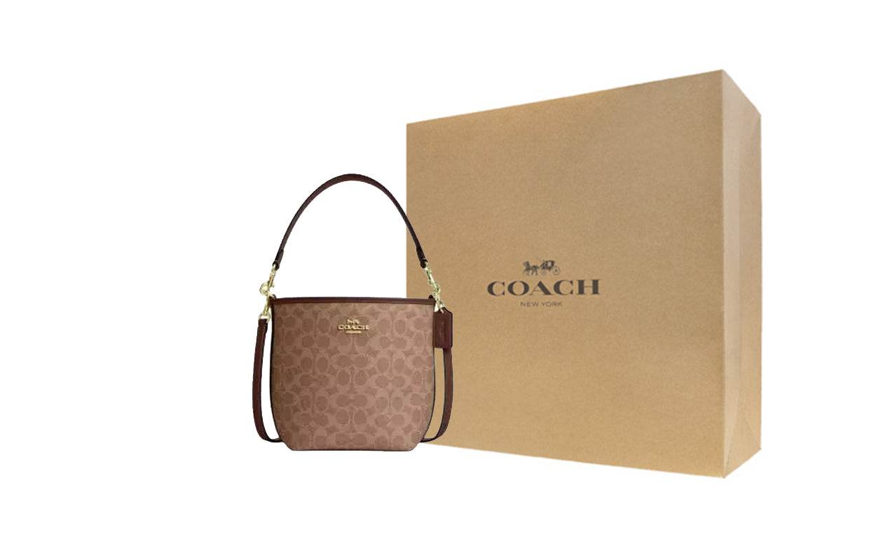 Сумка женская Coach City 17 Old Flower Full Print - Boxette Shop