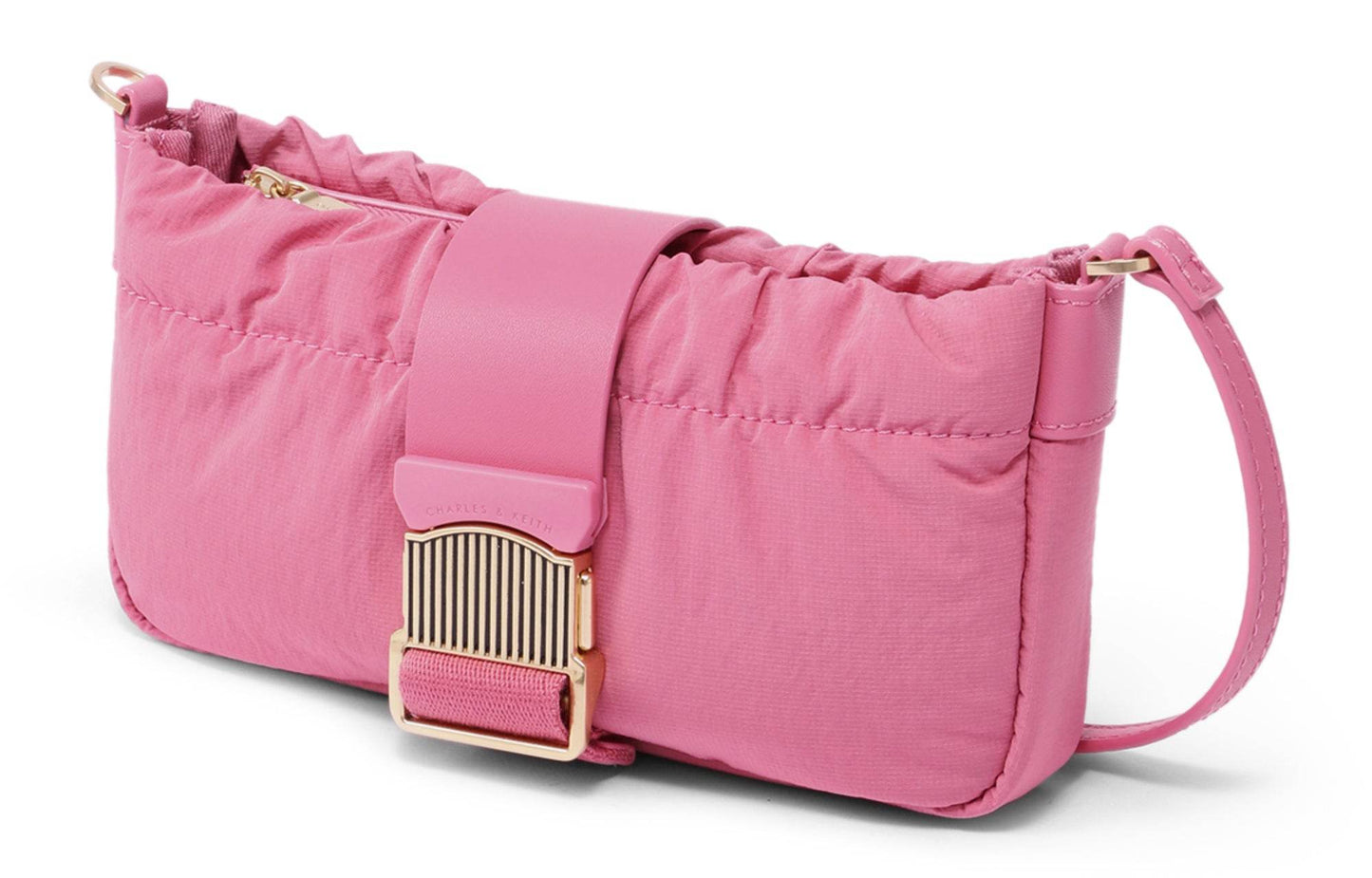 Сумка женская Charles&Keith Puffy Hundred Models Fudge - Boxette Shop