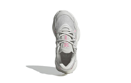 Adidas originals ozweego низкий верх атлетические casual обувь серый средний маленький дети
