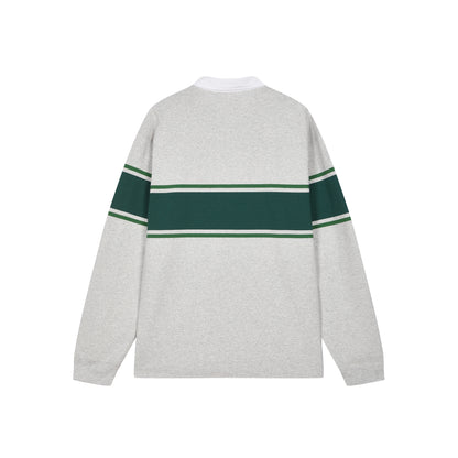 Champion x harry potter гарри поттер ко-бренд fw25 сотни тенденция простой сплайсинг столкновение мода удобный с длинными рукавами рубашки поло американская версия мужчины и женщины с одинаковыми моделями