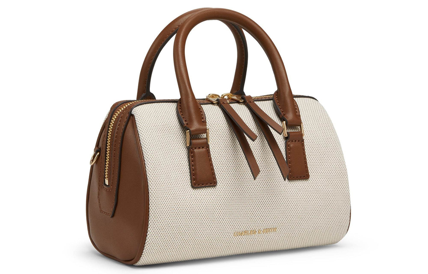 Сумка женская Charles&Keith Canvas Collection Rope Knot Zip - Boxette Shop