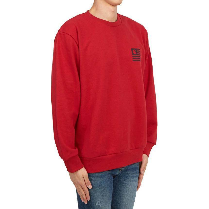 Лонгслив мужской Carhartt WIP crew neck pullover - Boxette Shop