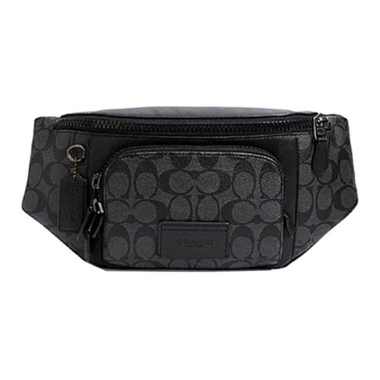 Поясная сумка Coach Track 41 Old Flower Full Print - Boxette Shop