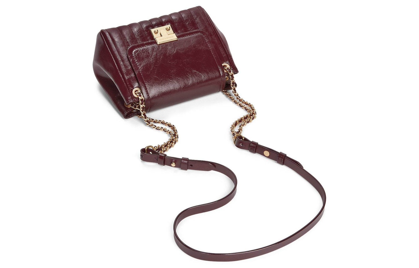 Сумка женская Charles&Keith Encore Vertical Check Chain Underarm - Boxette Shop