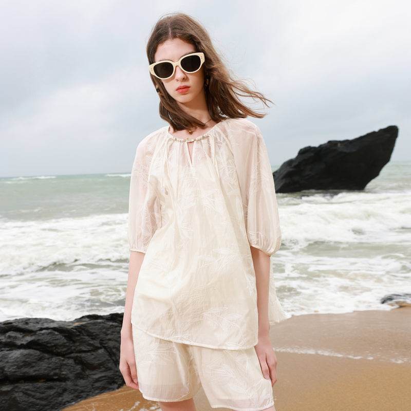 Комплект блузка+майка+шорты женский 3Colour - Boxette Shop