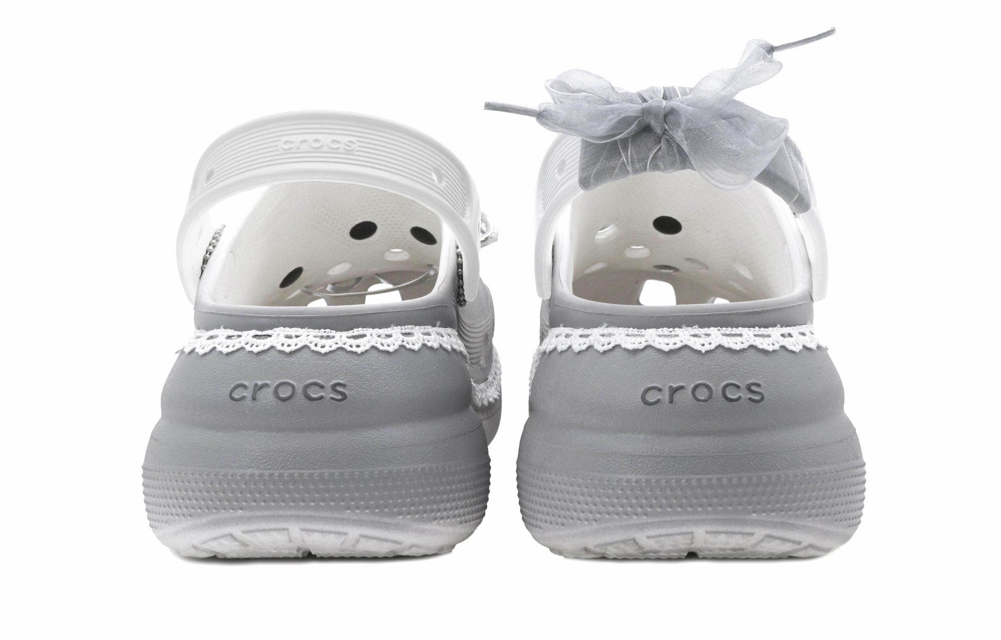 Шлепанцы Crocs Crush Clog Silver Mountain Spring - Boxette Shop