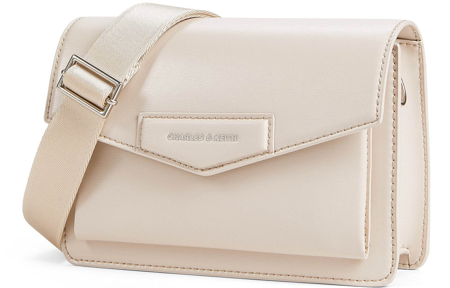Сумка женская Charles&Keith Simple Wide Strap Square Envelope - Boxette Shop