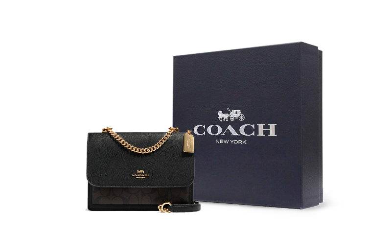 Сумка женская Coach Klare 21 Flap Closure Chain Old - Boxette Shop