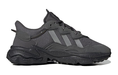 Adidas originals ozweego series j удобные и универсальные нескользящая износостойкая легкая детская повседневная обувь серый подростки