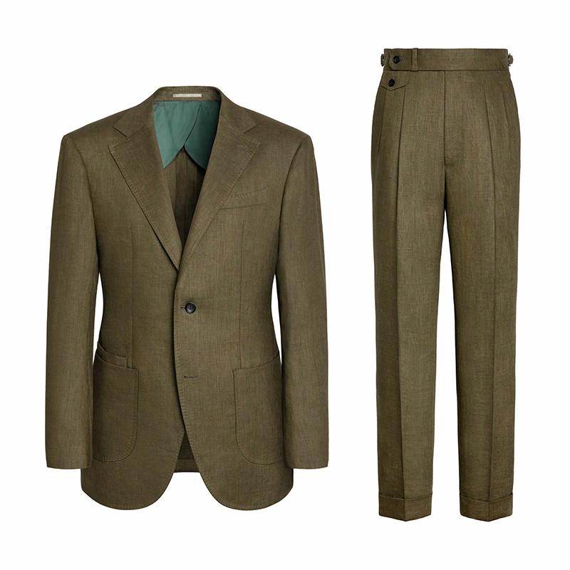 Костюм мужской Skaro Pure Linen Handmade Milan - Boxette Shop