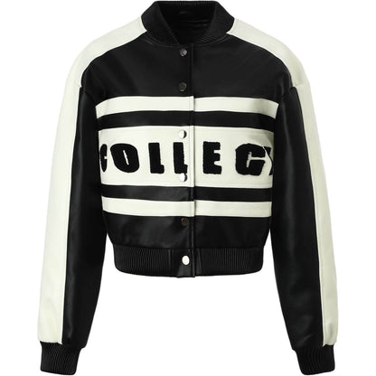 Куртка женская One Shallow PU Biker - Boxette Shop