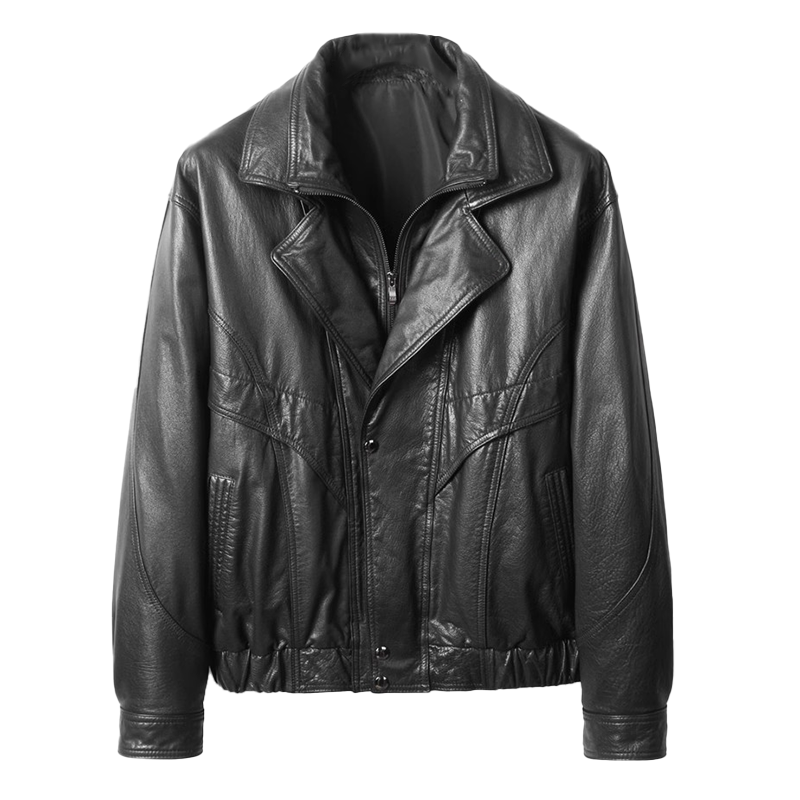 Erkaklar uchun Kaiser Biker moyli mumli kurtka