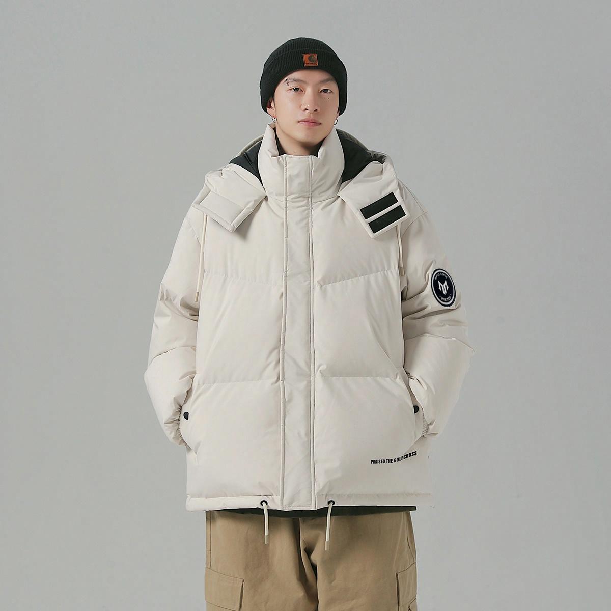 Пуховик мужской Golfcross Logo Puffer
