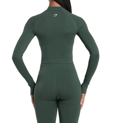 Лонгслив спортивный женский Gymshark Vital Seamless 2.0