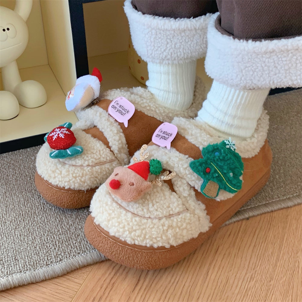 Тапочки детские Fuxi Santa Claus