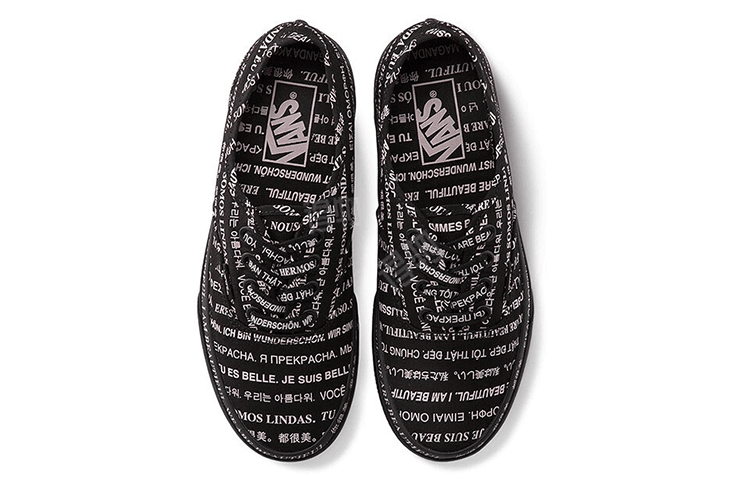 Кеды женские Vans authentic full print low - Boxette Shop