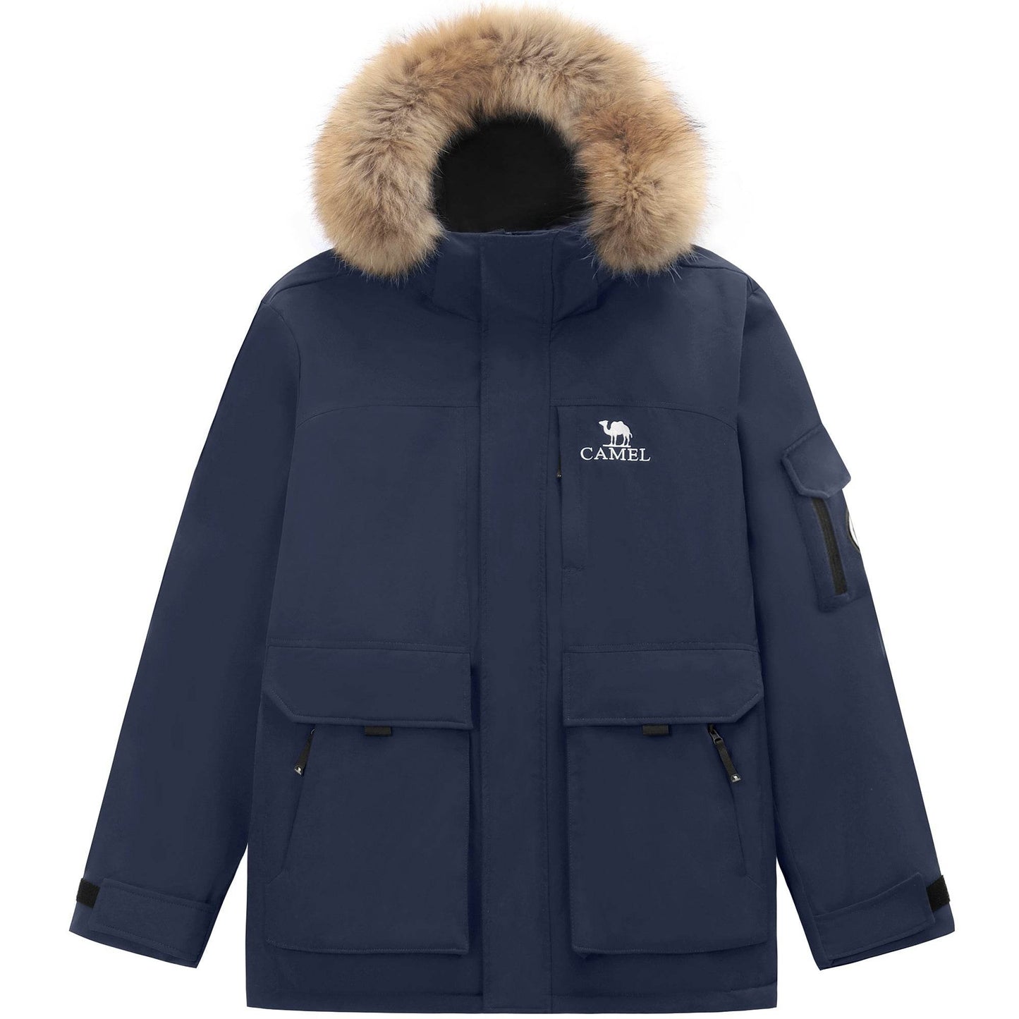 Пуховик Camel Warm Fleece Series Parker - Boxette Shop