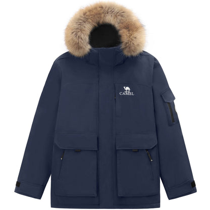 Пуховик Camel Warm Fleece Series Parker - Boxette Shop