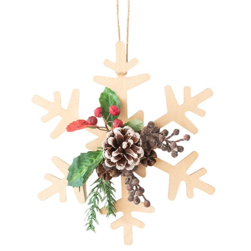 Украшение настенное Aying Pinecone Snowflake - Boxette Shop