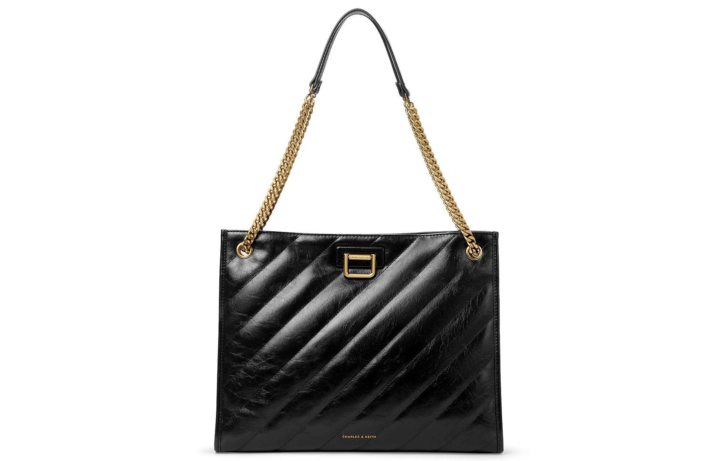 Сумка женская Charles&Keith Capacity Quilted Chain S - Boxette Shop