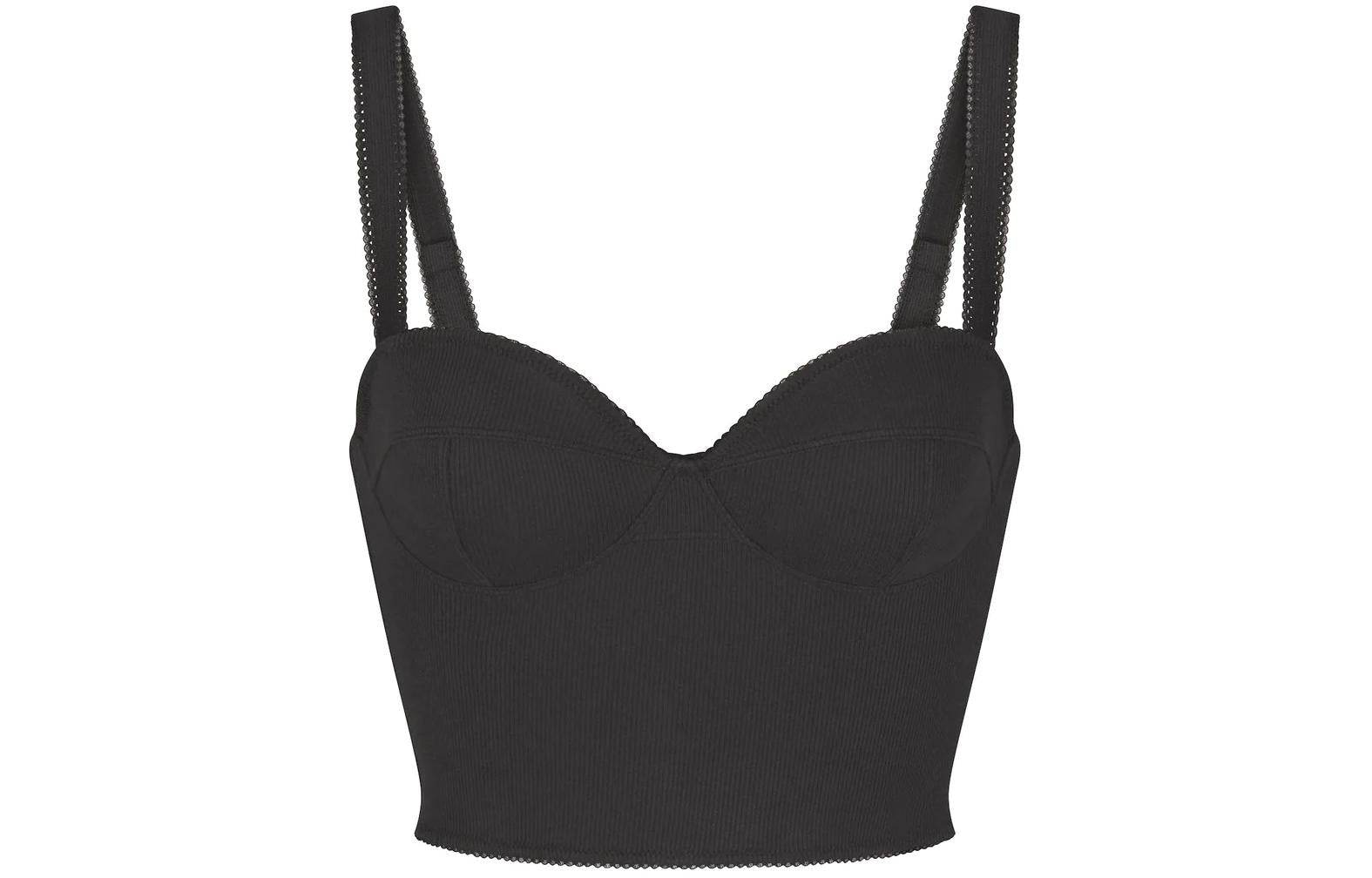 Корсет женский Skims Ribbed Short Adjustable Camisole - Boxette Shop