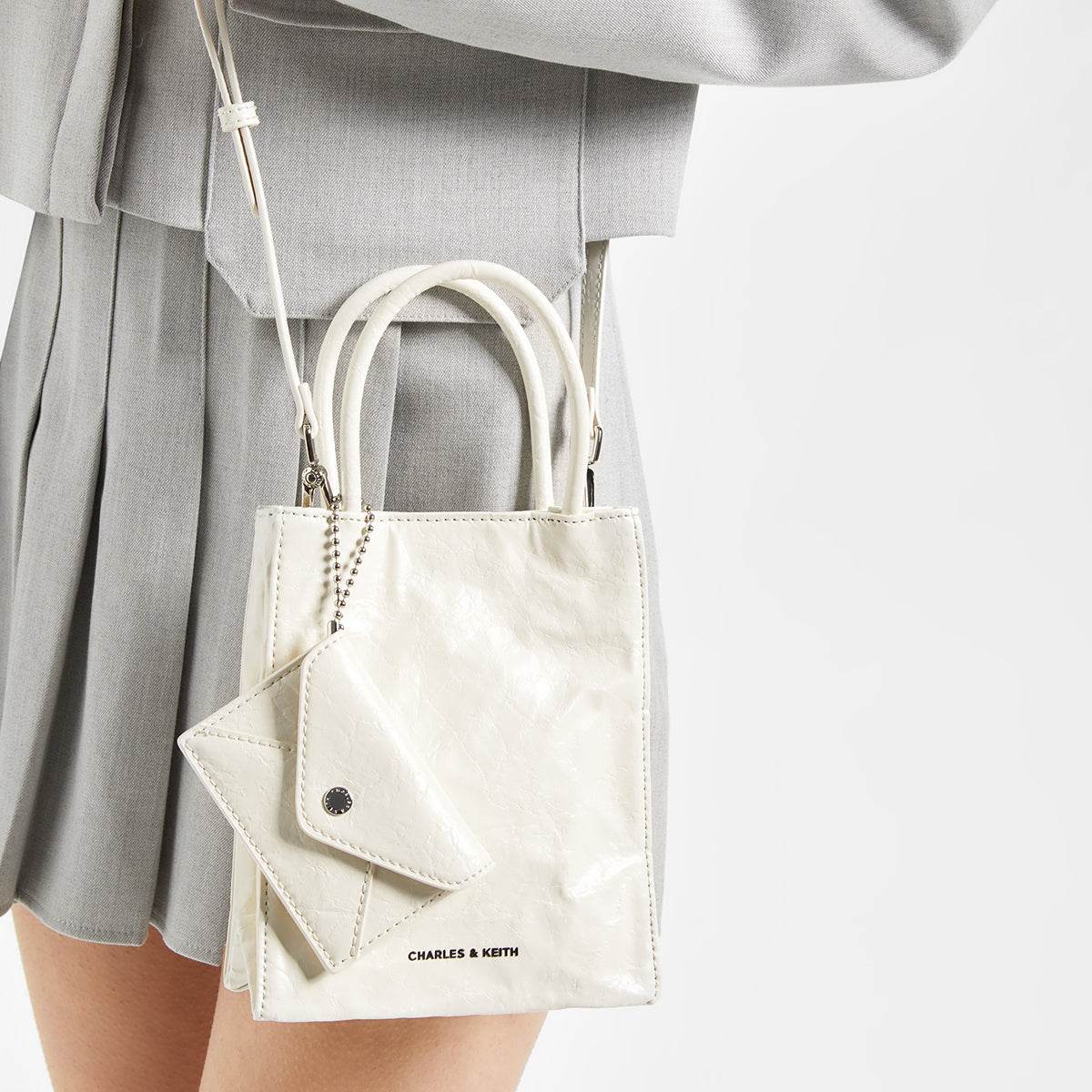 Сумка женская Charles&Keith Ck Pu - Boxette Shop