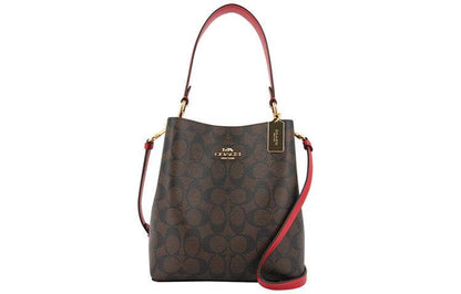 Сумка женская Coach Town Old Flower Full Print Logo - Boxette Shop