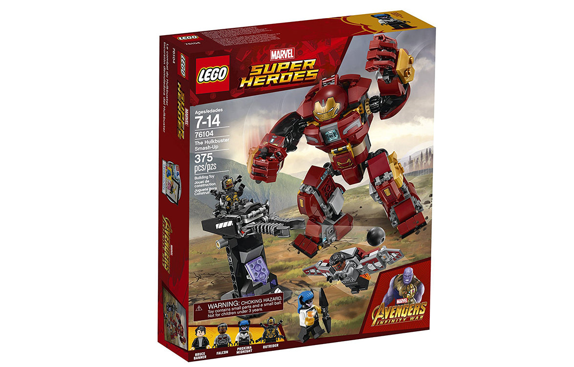 LEGO Super Heroes Hulkga qarshi zirh konstruksiyalari to'plami (76104)