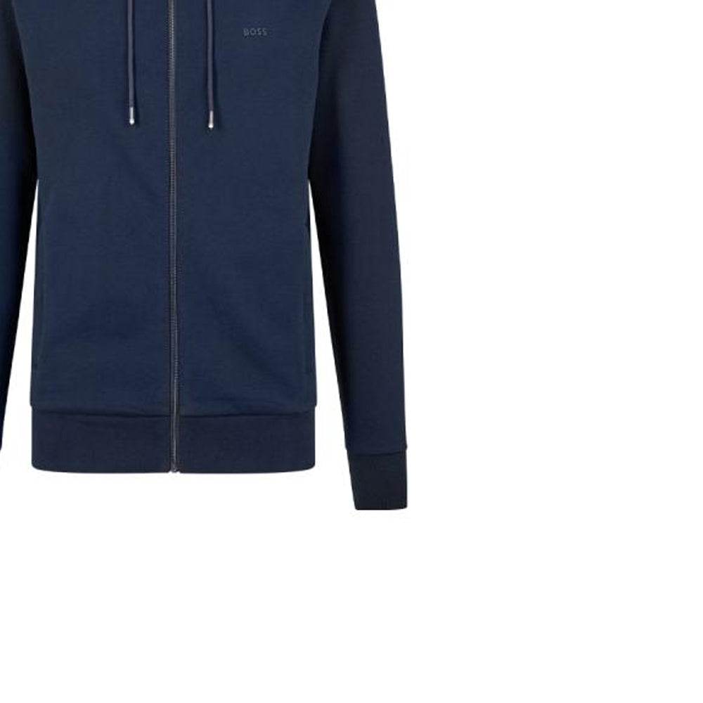 Свитшот мужской Hugo Boss Ss22 Logo Print Zip Long - Boxette Shop