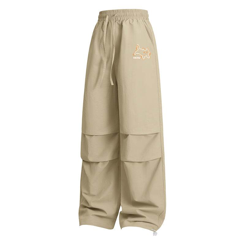 Брюки женские Miniso Commuter Drawstring High Waisted Work - Boxette Shop