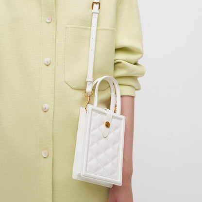 Сумка женская Charles&Keith Retro Colour Blocking Buckle - Boxette Shop