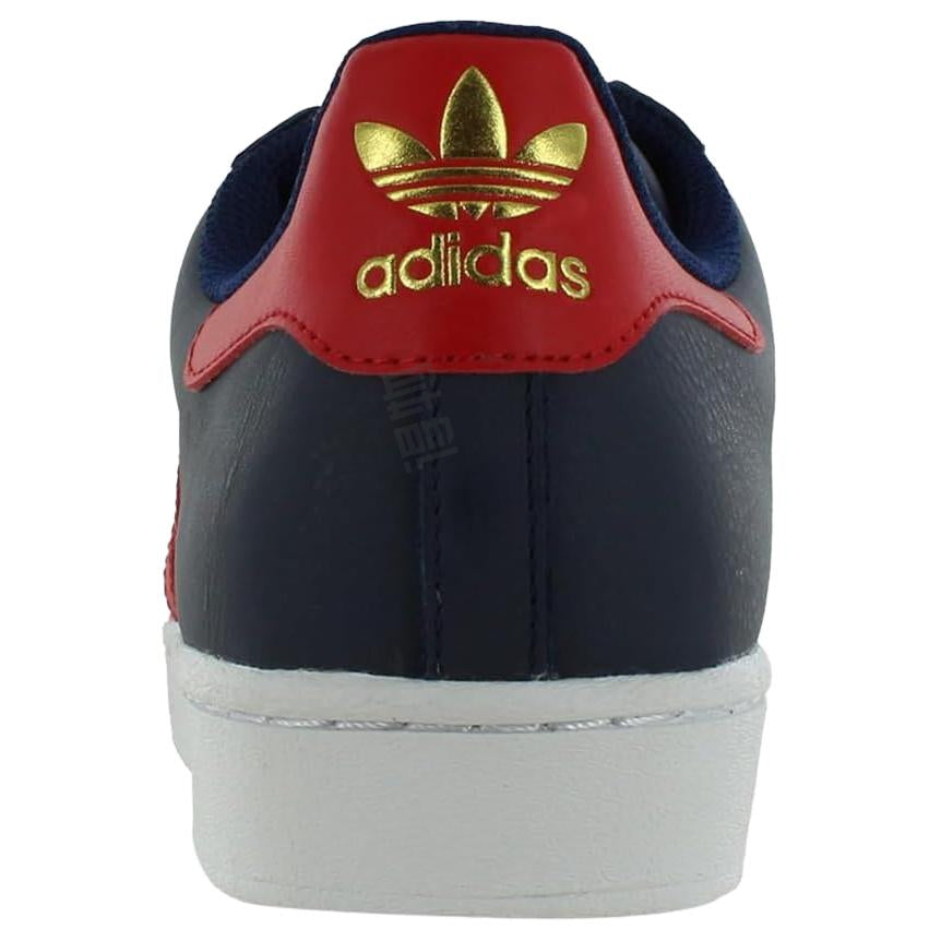 Adidas originals superstar удобные и мягкие износостойкие бордшорты с низким верхом мужские черные