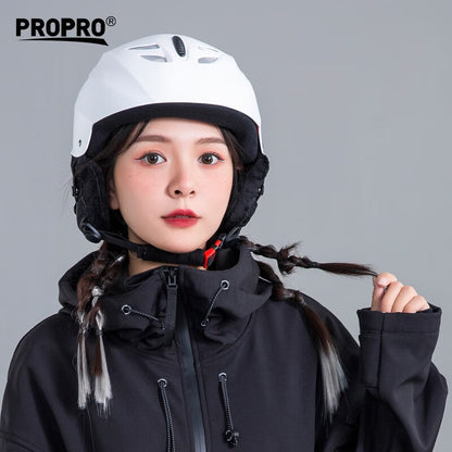 Горнолыжный шлем и очки Propro