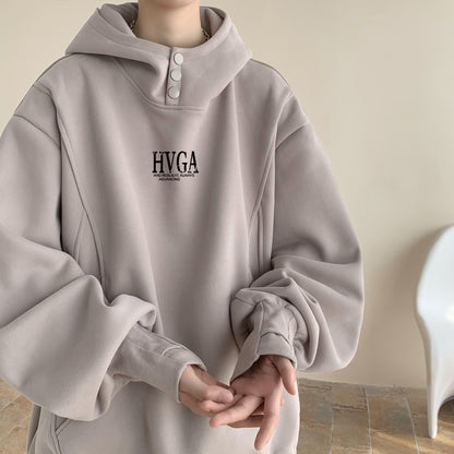 Erkaklar uchun HVGA ko'cha logotipli kapshonli