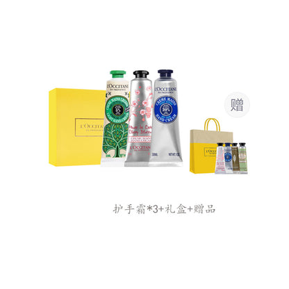 Loccitane hand cream combo care set увлажнение и восстановление 30 мл*3/30 мл*4/30 мл*8